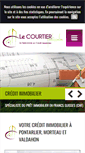 Mobile Screenshot of courtier-pontissalien.com
