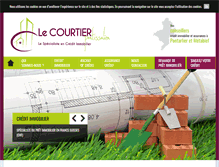 Tablet Screenshot of courtier-pontissalien.com